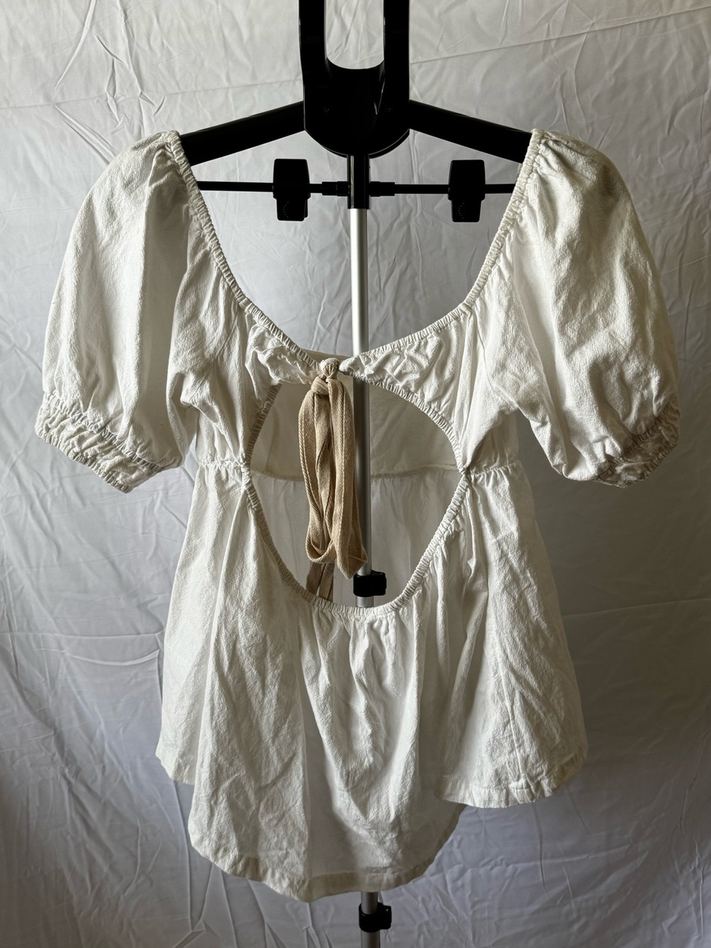 Free People Donnie Cotton Babydoll Top & Shorts Set - Picture 12 of 14
